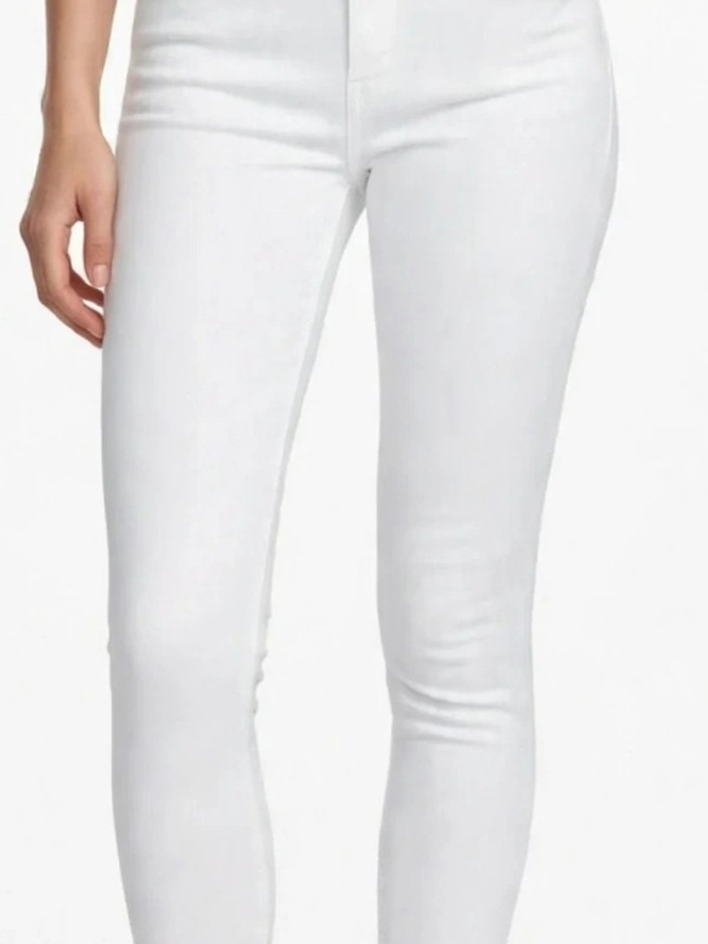 Women's White Skinny Jeans – Sleek Stretch Fit